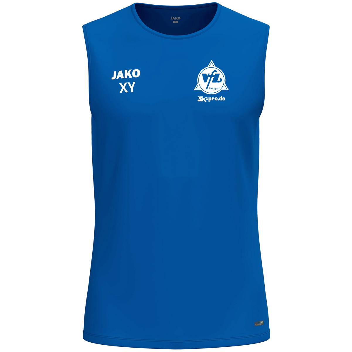 JAKO Tanktop One inkl.Wappen und Vereinsname (Initialen optional)