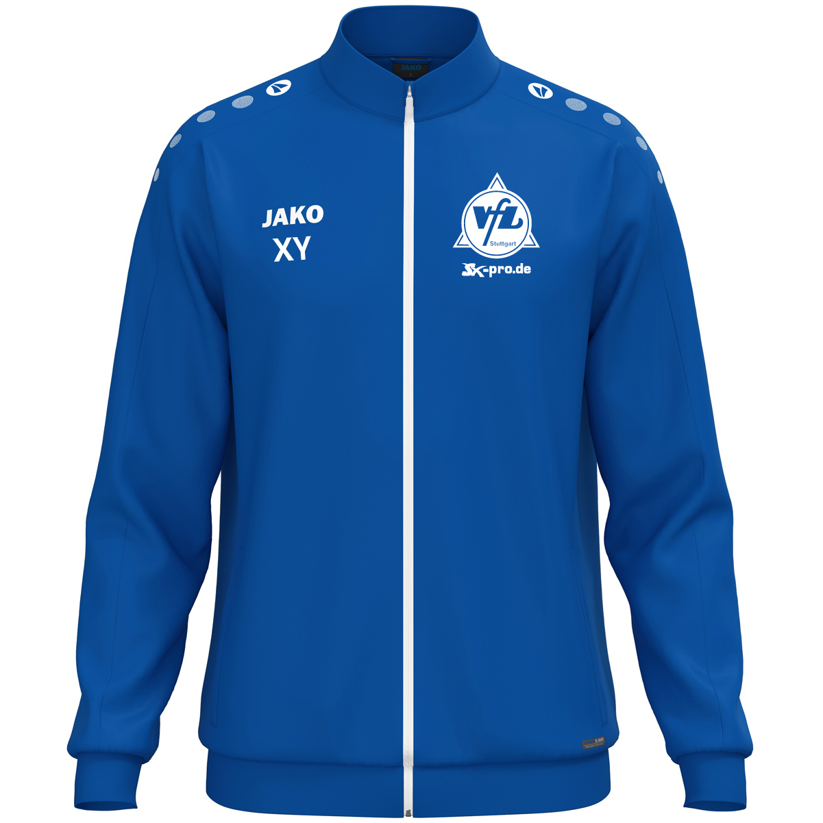 JAKO Polyesterjacke One inkl.Wappen und Vereinsname (Initialen optional)