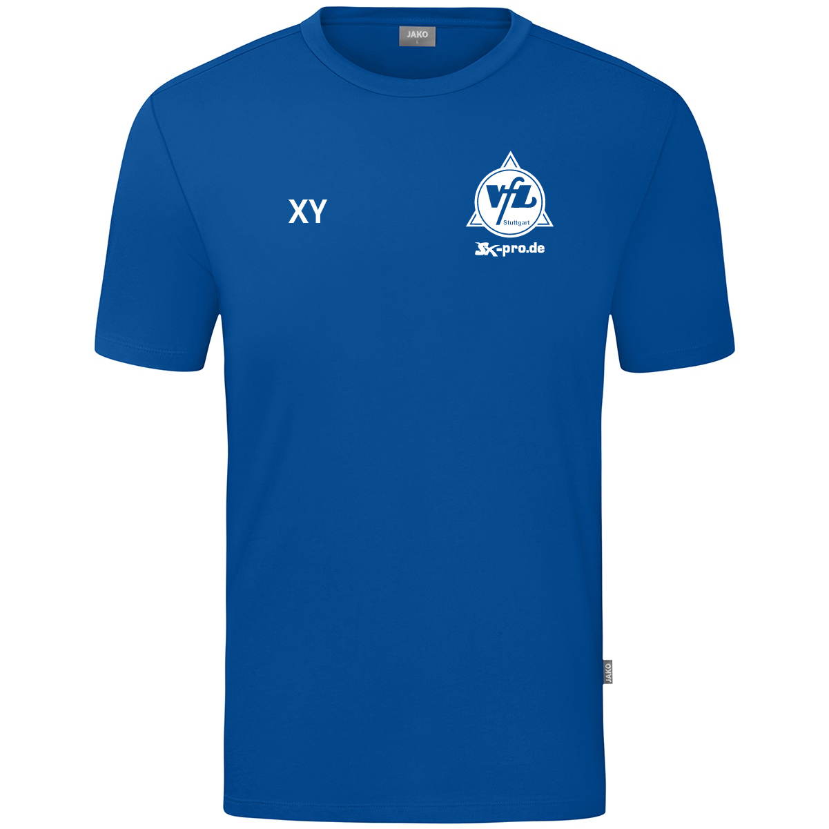 JAKO T-Shirt Organic  inkl.Wappen und Vereinsname (Initialen optional)